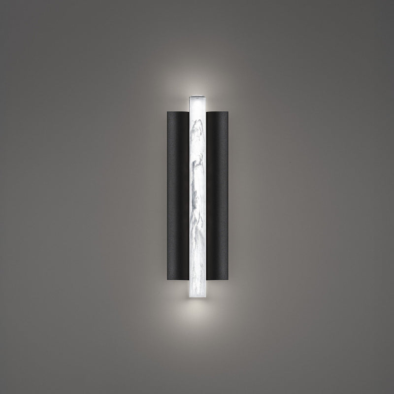 Rapper 18" Wall Sconce in Black
