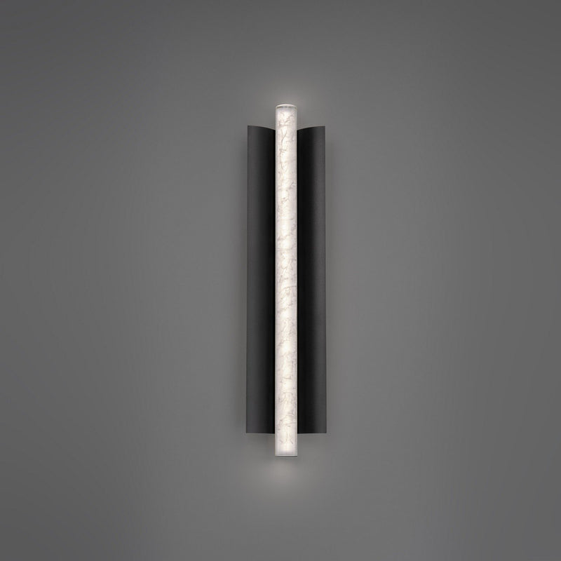 Rapper 24" Wall Sconce in Black