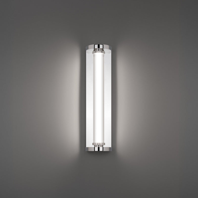 Iconix 20" Bath Sconce in Polished Nickel