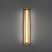 Iconix 28" Bath Sconce in Aged Brass