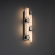 Voxxel 6-Light Wall Sconce in Antique Nickel