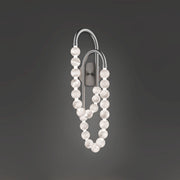 Parel 24-Light Wall Sconce in Antique Nickel