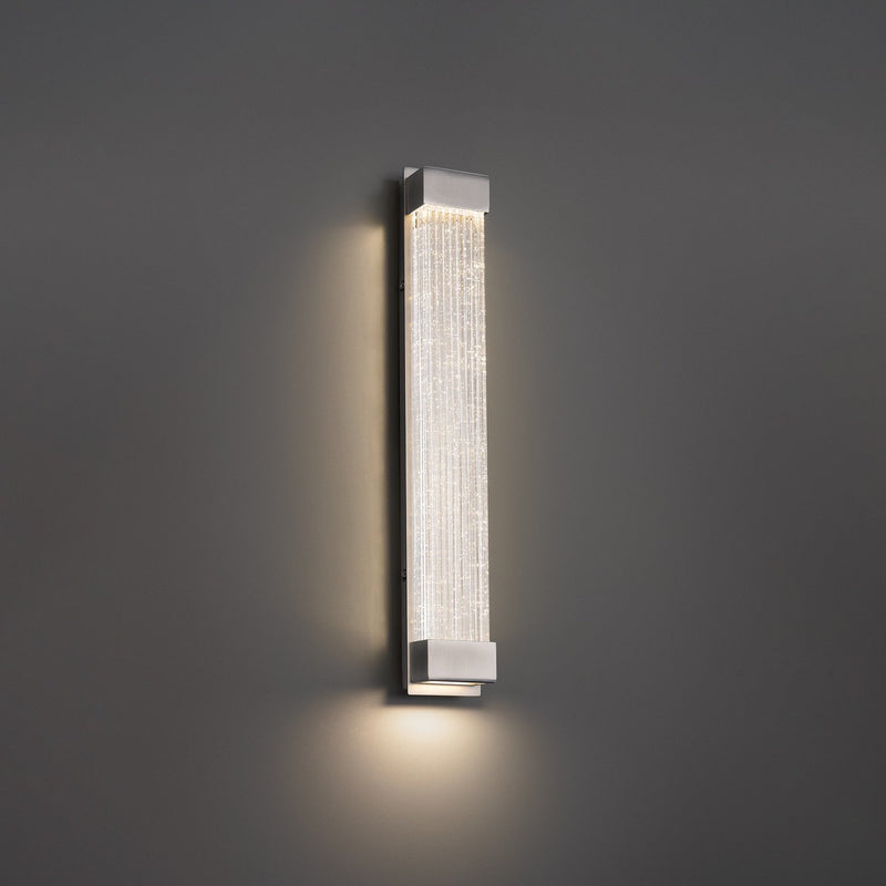 Tower 2-Light 20" Bath Vanity Light in Brushed Nickel
