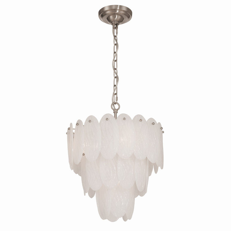 Serena 5-Light Mini Chandelier in Satin Nickel