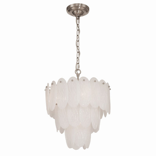 Serena 5-Light Mini Chandelier in Satin Nickel