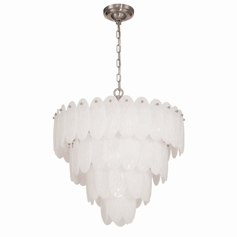 Serena 13-Light Chandelier in Satin Nickel