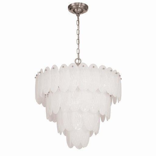 Serena 13-Light Chandelier in Satin Nickel