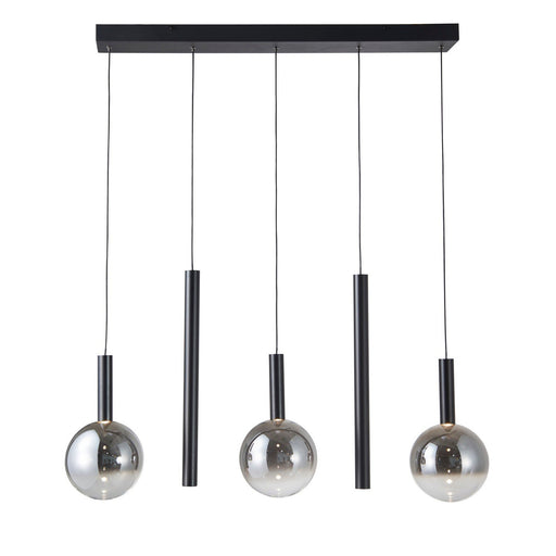 Modella 5-Light LED Linear Pendant in Black