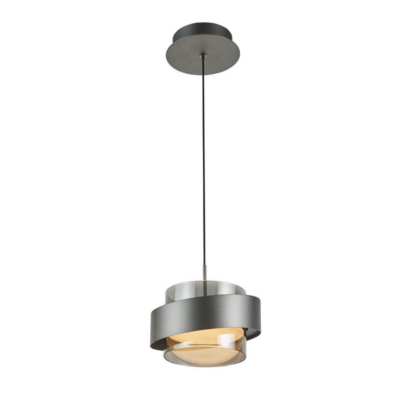 Axis LED Mini Pendant in Graphite