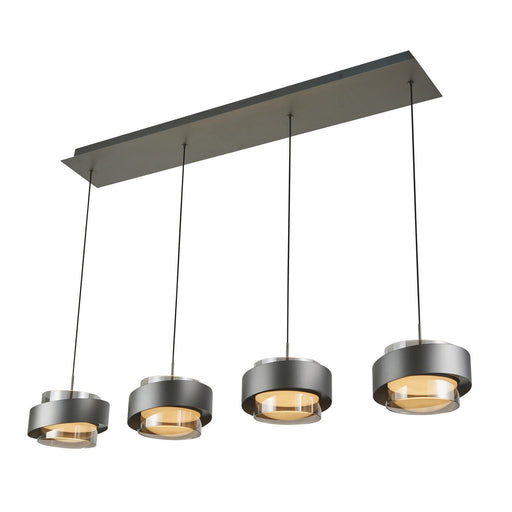 Axis 4-Light LED Linear Pendant in Graphite