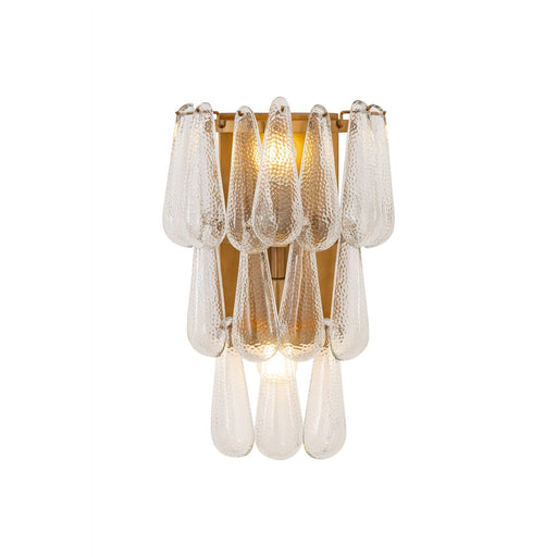 Vionne 2-Light Wall Sconce in Legacy Brass