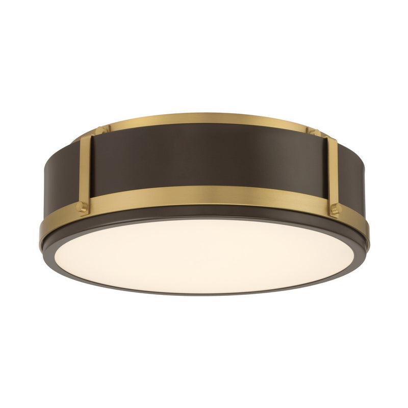 Lynca LED Flush Mount in Legacy Brass