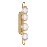 Cordel LED Wall Sconce in Legacy Brass