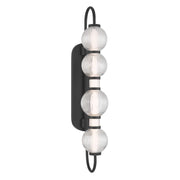 Cordel LED Wall Sconce in Dark Matte Black