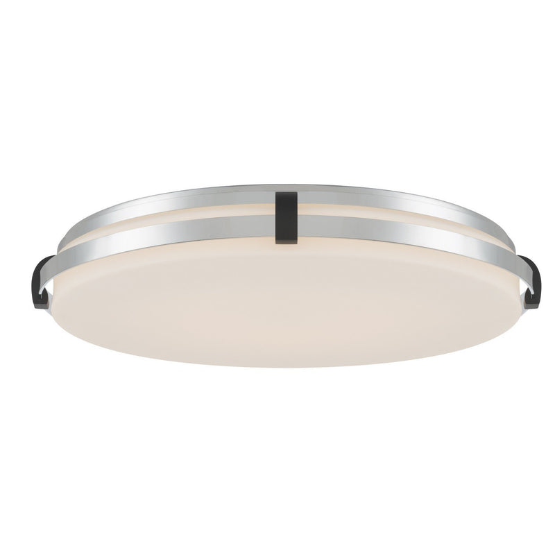 Arclume Large LED Flush Mount in Chrome