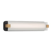 Arclume LED Bath Vanity Light in Dark Matte Black