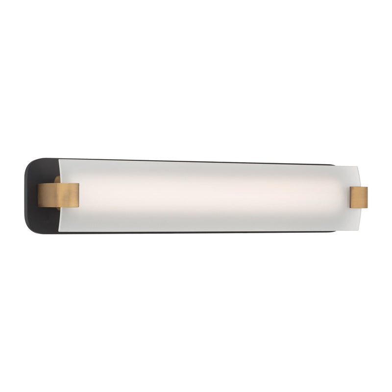 Arclume LED Bath Vanity Light in Dark Matte Black
