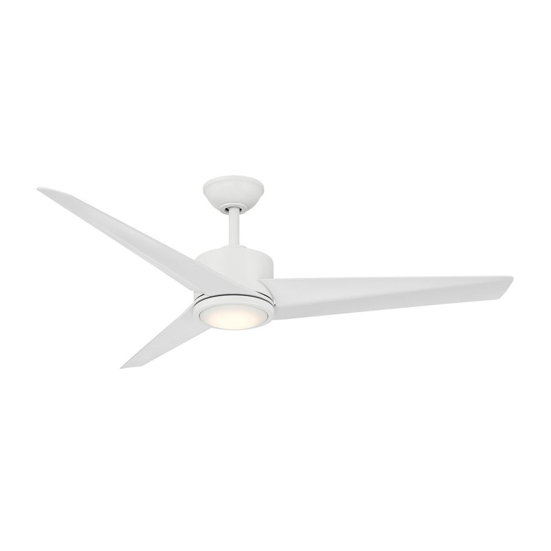 Verna 52" LED Ceiling Fan in Flat White