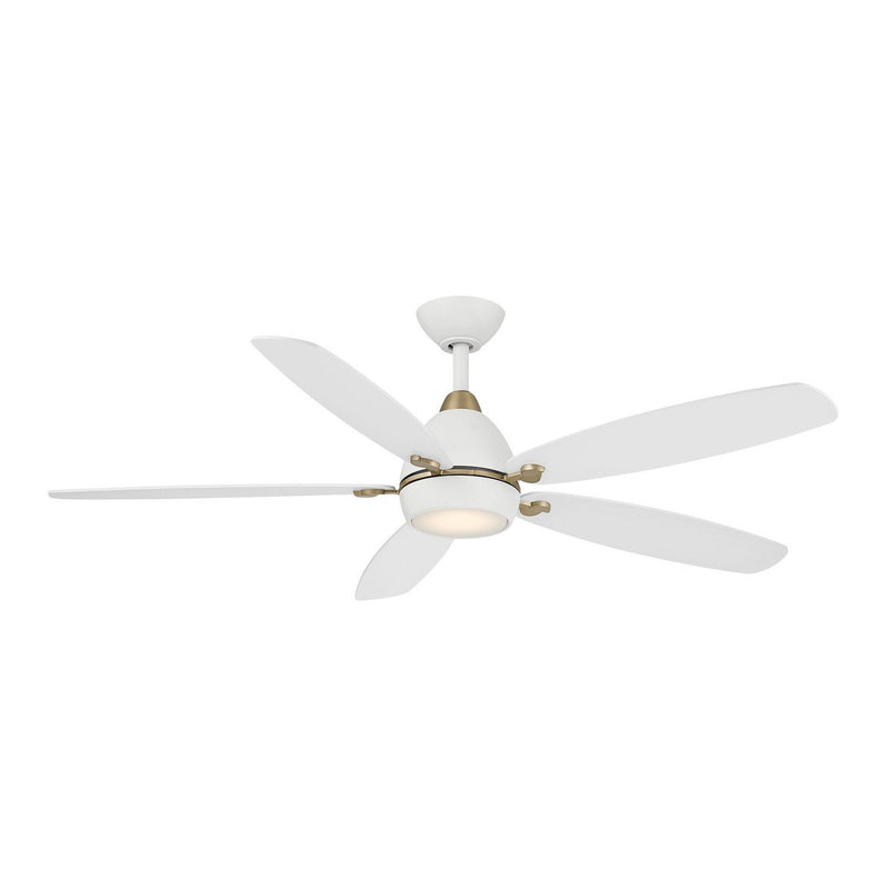 Soreno 52" LED Ceiling Fan in Alabaster White