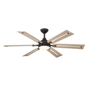 Allegata 56" LED Ceiling Fan in Dark Bronze / Ashwood