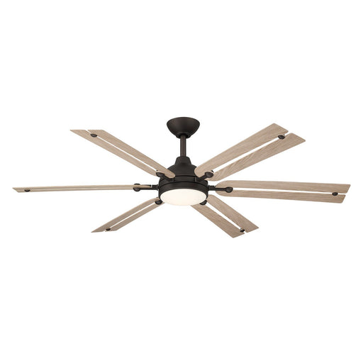Allegata 56" LED Ceiling Fan in Dark Bronze / Ashwood