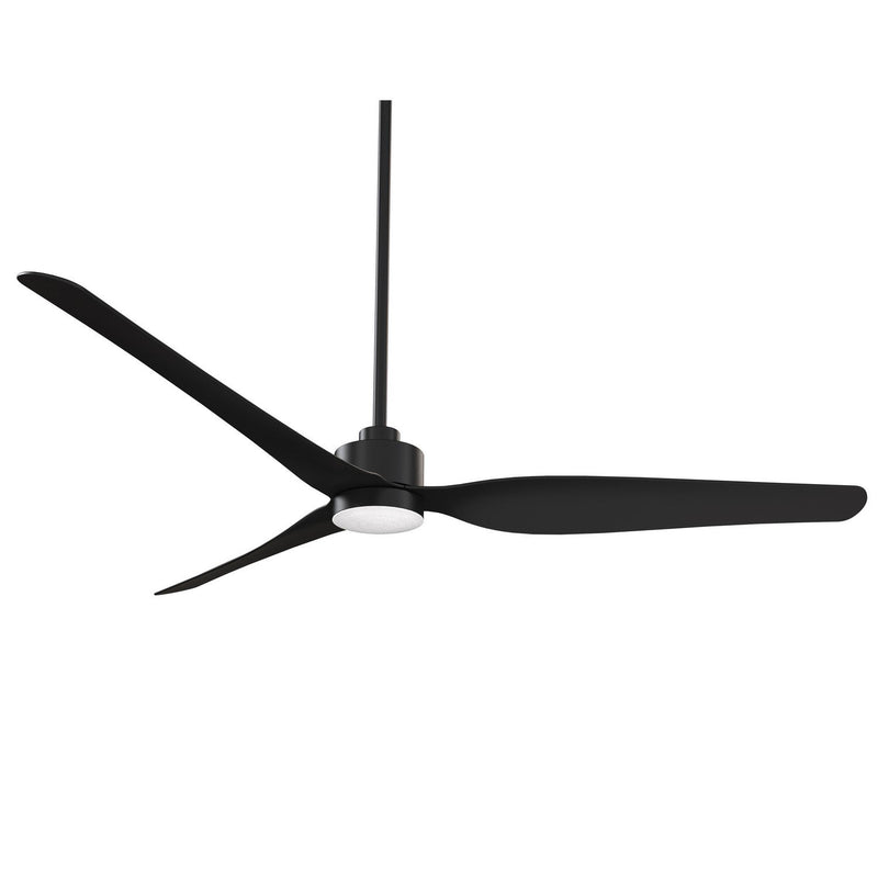 Norwynd 72" Outdoor LED Ceiling Fan in Coal