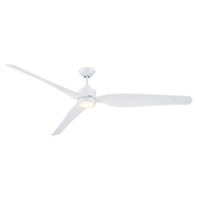 Norwynd 72" Outdoor LED Ceiling Fan in Flat White