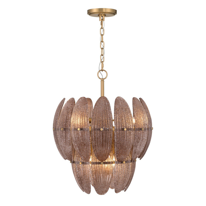 Marclaire 6-Light Chandelier in Legacy Brass