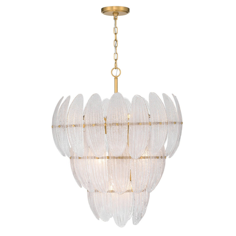 Marclaire 11-Light Chandelier in Legacy Brass