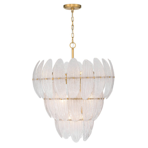 Marclaire 11-Light Chandelier in Legacy Brass