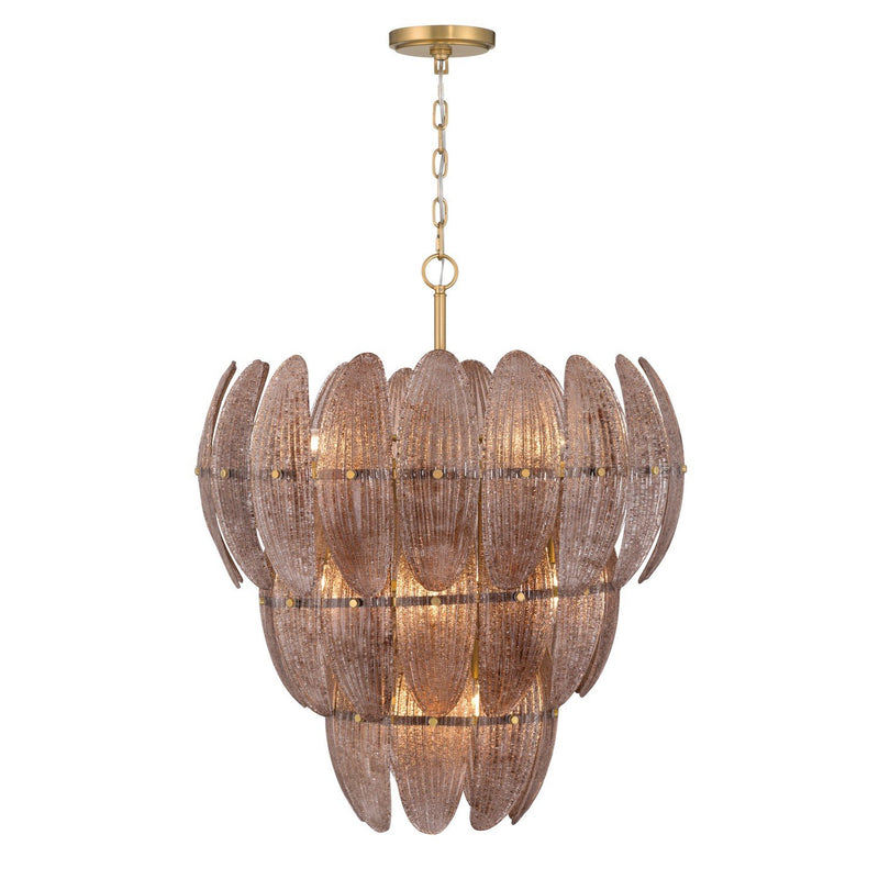 Marclaire 11-Light Chandelier in Legacy Brass