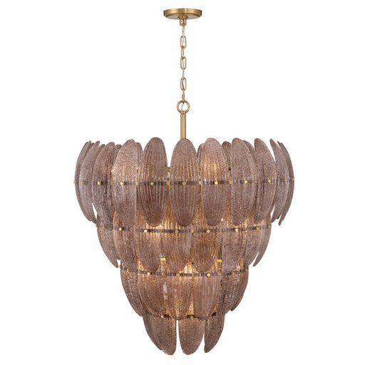 Marclaire 15-Light Chandelier in Legacy Brass