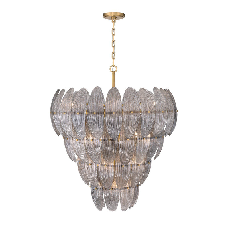 Marclaire 15-Light Chandelier in Legacy Brass