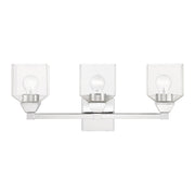 Aragon 3-Light Bath Vanity Light in Polished Chrome