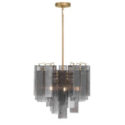 Torvento 6-Light Chandelier in Legacy Brass