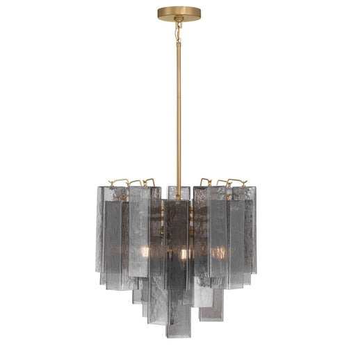 Torvento 6-Light Chandelier in Legacy Brass