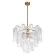 Torvento 9-Light Chandelier in Legacy Brass