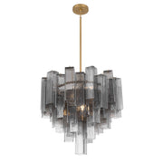 Torvento 9-Light Chandelier in Legacy Brass
