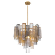 Torvento 9-Light Chandelier in Legacy Brass