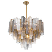 Torvento 15-Light Chandelier in Legacy Brass