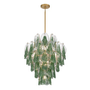 Verla Crest 13-Light Chandelier in Legacy Brass
