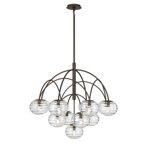 Lenora 13-Light Chandelier in Dark Bronze
