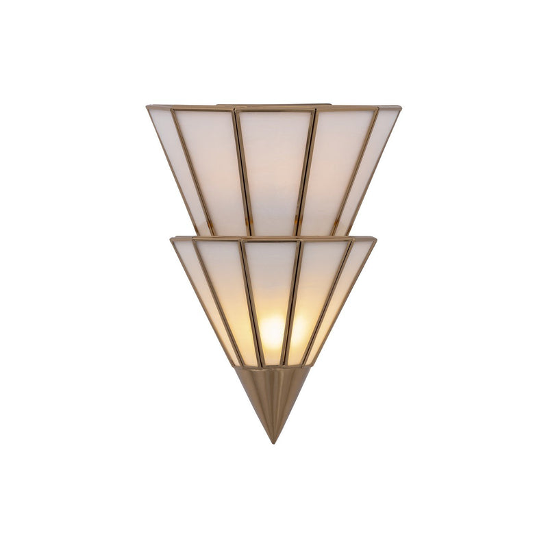 Jaxen 2-Light Wall Sconce in Legacy Brass