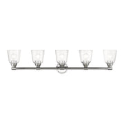 Haddington 5-Light Bath Vanity Light in Polished Chrome