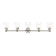 Haddington 5-Light Bath Vanity Light in Brushed Nickel