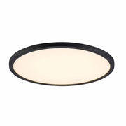 Slimline 15" LED Disk Light in Black