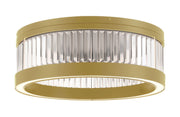 Empra 23.6" LED Flush Mount in Gold