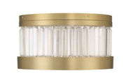 Empra 15.8" LED Flush Mount in Gold