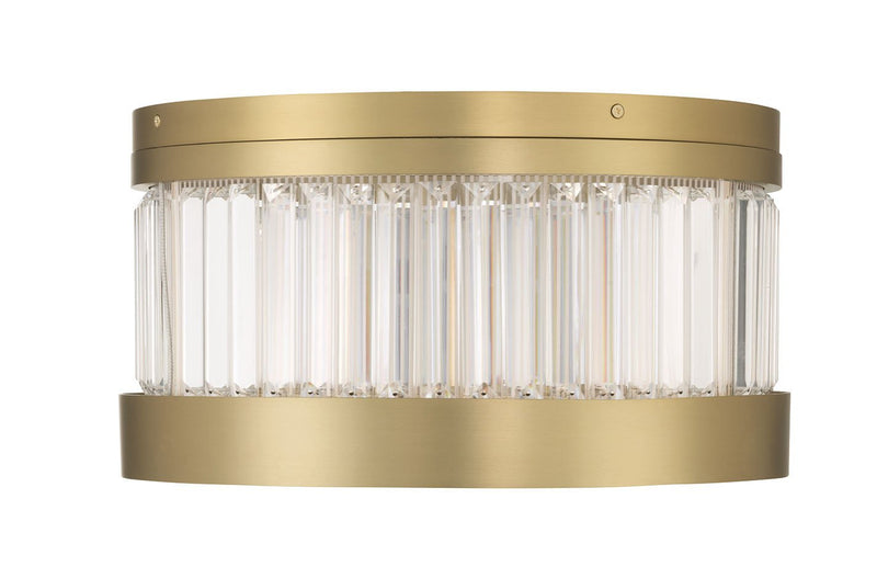 Empra 15.8" LED Flush Mount in Gold