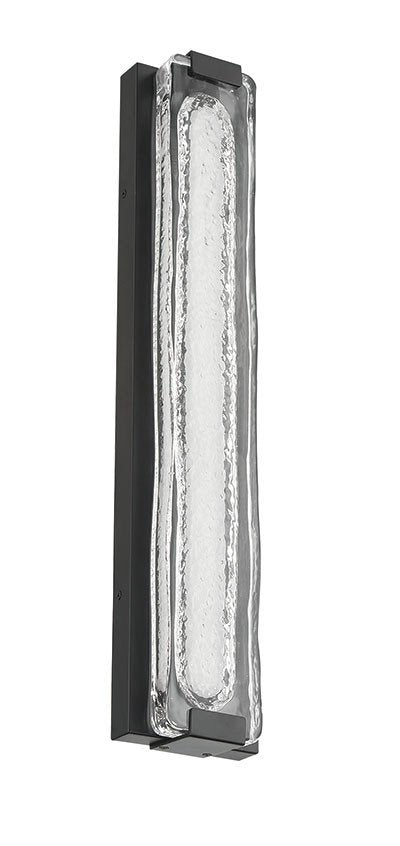 Hiltic 24" Outdoor Wall Light in Matte Black